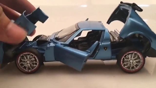 JDM Motors Машинка Lamborghini Miura модель автомобиля масштаб 1:32 смотреть онлайн