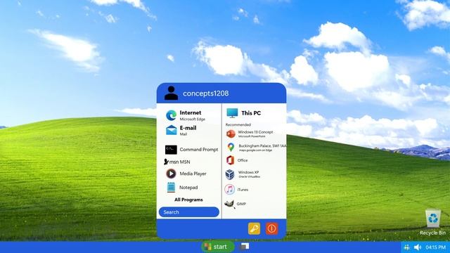 Windows XP 2022 Edition Concept смотреть онлайн