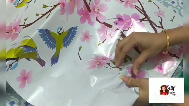 Window Decoration | Stickers | Painting | Art | Flowers | Elif Daily Life смотреть онлайн