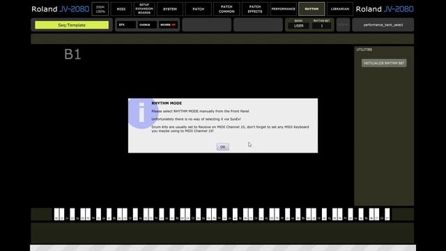Roland JV-1080 And JV-2080 Editor & Librarian