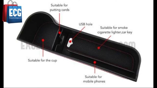 Car seat gap storage box смотреть онлайн