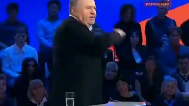 Жириновский оскорбил Пугачеву на передаче Поединок смотреть онлайн