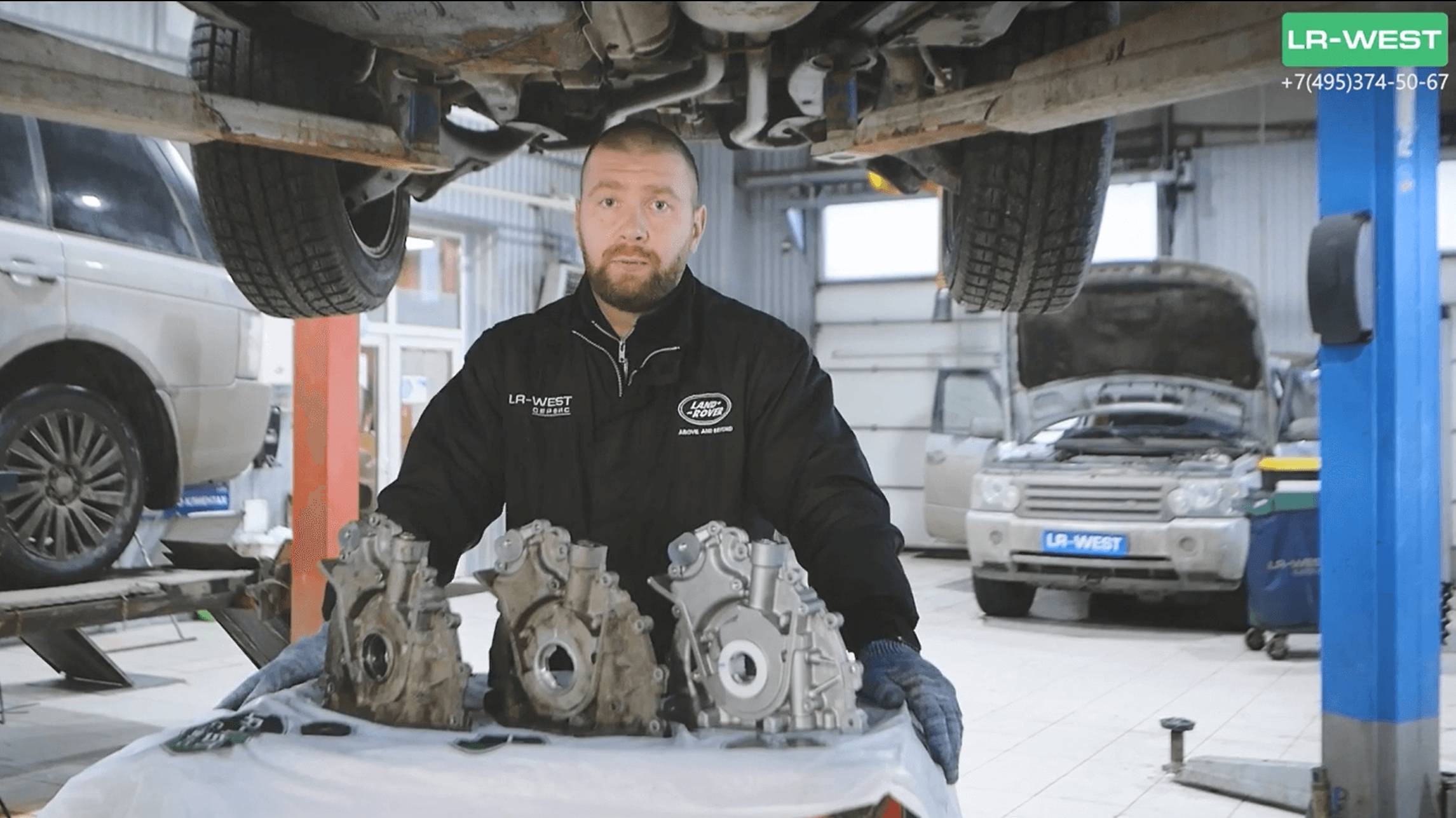 Вытекло масло и застучал мотор 2.7 TDV6 и 3.0 TDV6 на Дискавери 3/4 смотреть онлайн