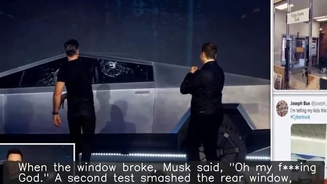 Oh my f***ing God: Musk after Cybertruck's armoured windows shatter смотреть онлайн