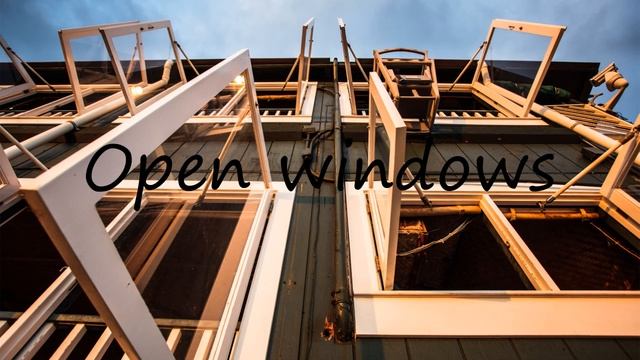 How to say Open windows in English? смотреть онлайн