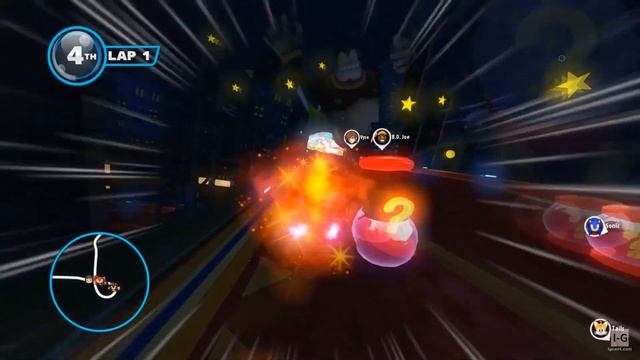Sonic & All-Stars Racing Transformed - All Characters Race Gameplay Compilation HD смотреть онлайн
