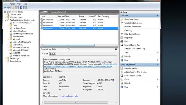 Security for Windows mobile devices using secRMM смотреть онлайн