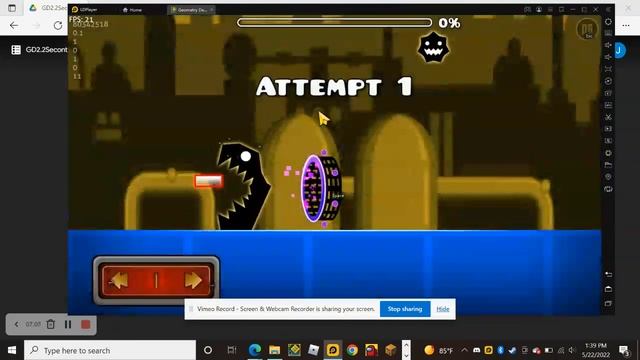 How to get Geometry Dash 2.2 on PC/ANDROID. (READ DECRIPTION) смотреть онлайн