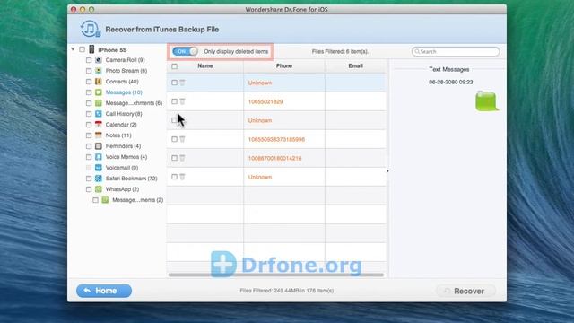 [iPhone 5S SMS Recovery: Mac] How to Retrieve iPhone 5S Messages from iTunes Backup on Mac смотреть онлайн
