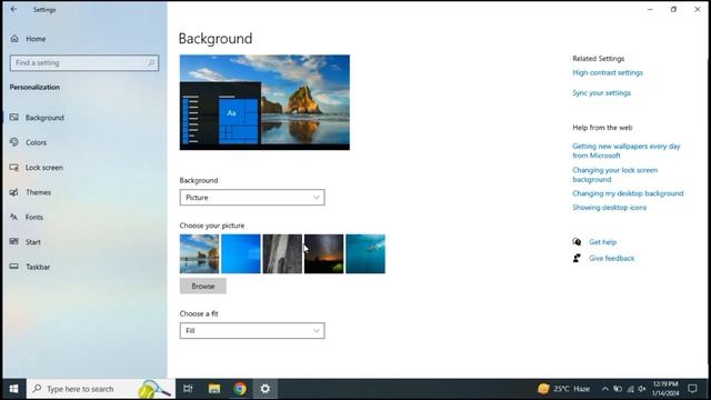 Windows 10 wallpaper change kaise kare || How to change Windows 10 wallpaper смотреть онлайн