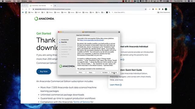 Anaconda install Mac Jan 2021 смотреть онлайн