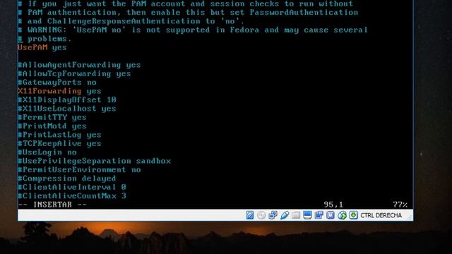 configuracion basica de ssh fedora server II смотреть онлайн