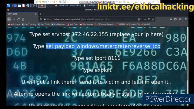 Gaining acesss to Windows Machine with Hta_server Vulnerability / Ethical Hacking смотреть онлайн