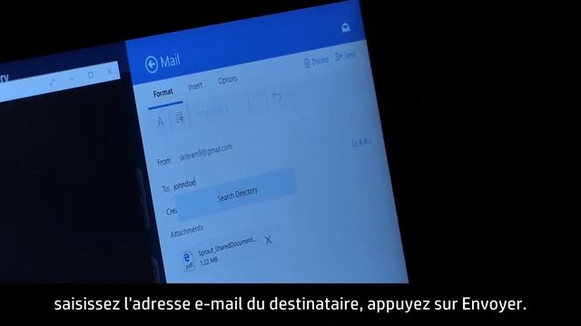 Numériser des fichiers sur Sprout by HP | HP Support смотреть онлайн