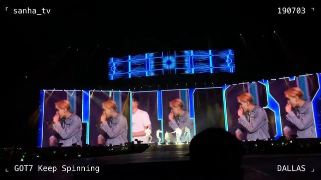 [190703] Lullaby – GOT7 @ Keep Spinning World Tour in DALLAS (FANCAM) смотреть онлайн
