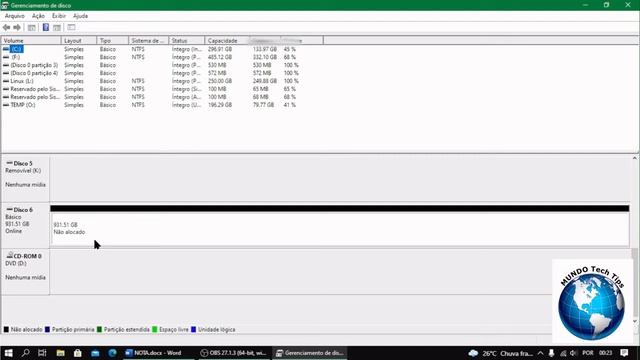 ✅ Como criar uma partição no HD (não alocado) смотреть онлайн