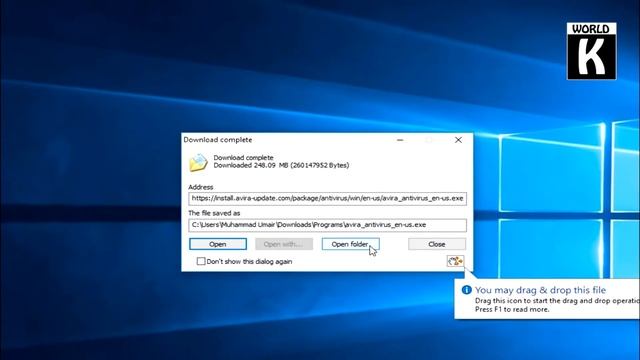 Avira Free Antivirus Offline Installer Downloading And Installation Method | Urdu Hindi Tutorial смотреть онлайн