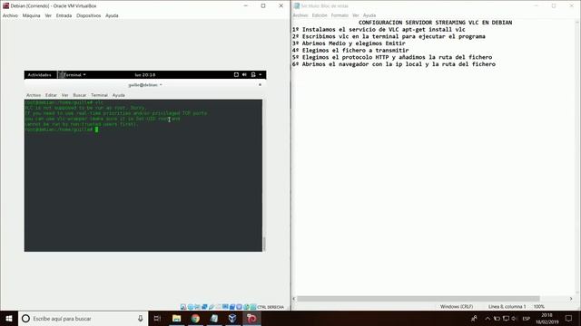 Streaming VLC debian смотреть онлайн