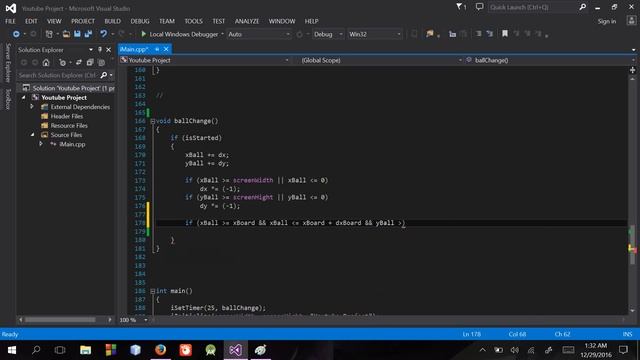 iGraphics Tutorial 27 - DX Ball Part 3 (Ball & Board Collision) смотреть онлайн