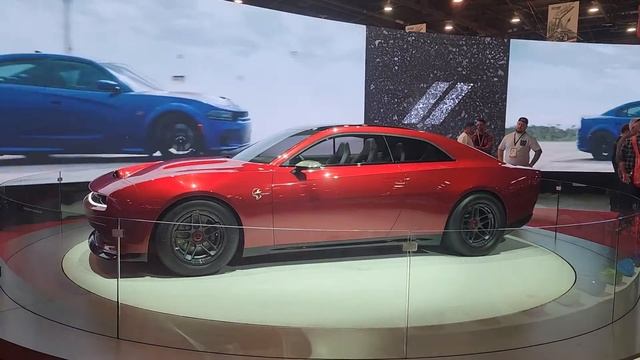 Dodge Charger Daytona EV SEMA 2022 смотреть онлайн