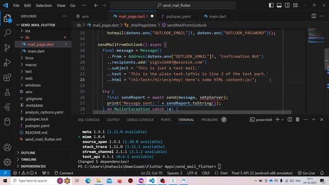 🚀 Mastering Email Sending in Flutter: A Step-by-Step Guide! смотреть онлайн