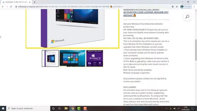 key for windows 10 Pro Working 100% only 3$ (lifetime)23 septembre 2020 смотреть онлайн
