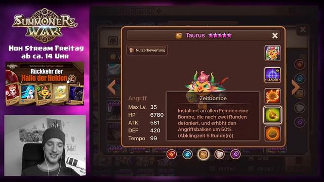 HALLE DER HELDEN - Wen nehme ich? || Summoners war [German/Deutsch iOS Android APP] смотреть онлайн
