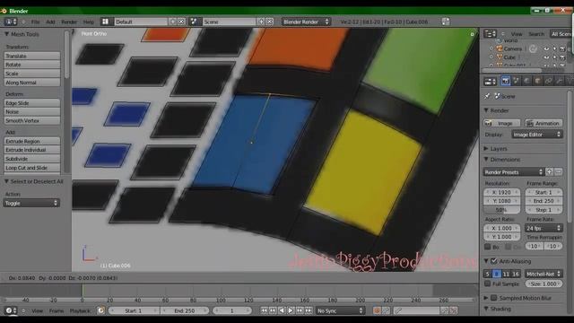 Windows 98 Logo - Blender смотреть онлайн