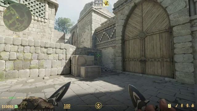 CS2 - Flash Ancient T spawn to Mid смотреть онлайн