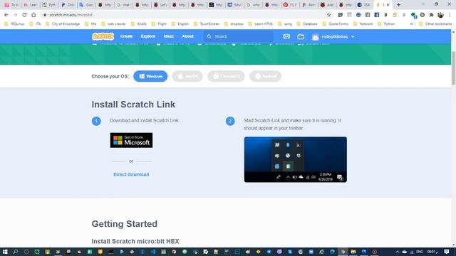 Connect the microbit with PicToBlox Platform смотреть онлайн