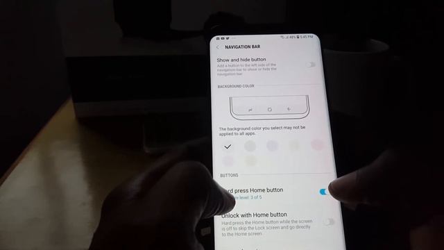 How to replace the Navigation Bar Show and Hide button Galaxy S9 and S8 смотреть онлайн