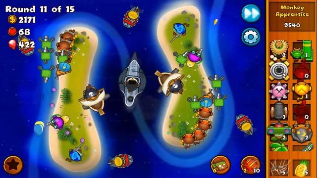 Bloons Monkey City [android] - Submarine Alliance смотреть онлайн