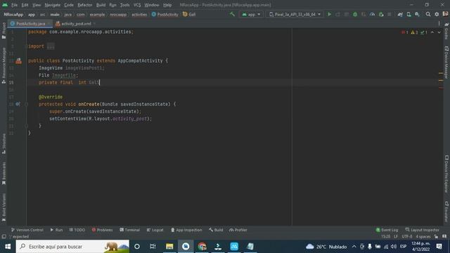 Android Studio App Móvil Tutorial 13 Seleccionar imagen de Galeria Android studio смотреть онлайн