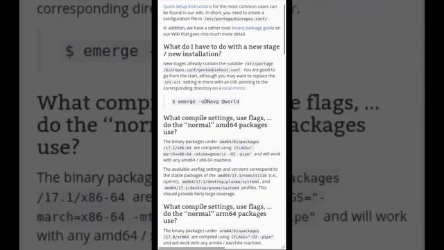 Gentoo Goes Binary! #gentoolinux #gentoo #gentoogoesbinary смотреть онлайн