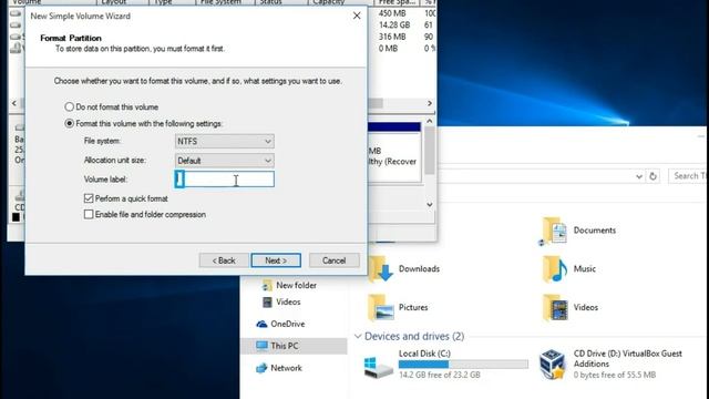 How to create 2, 3 and more logical disk drives on new extended disc partition Windows 10 смотреть онлайн