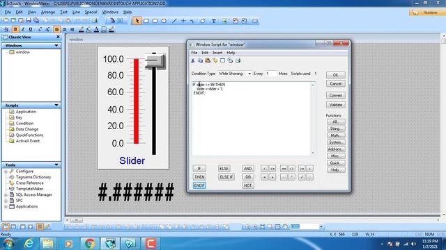#PART16 Window Script in Intouch SCADA Software #INTOUCH #WONDERWARE смотреть онлайн
