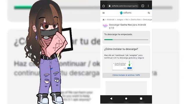 ☆꧁༒☬Cómo descargar gacha nox ☆꧁༒ 🐢 смотреть онлайн