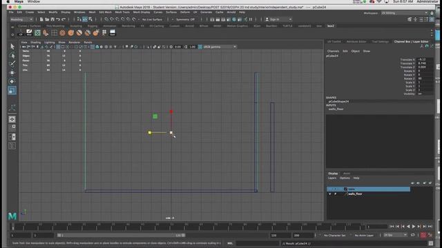 Maya C20 Boolean Window Door смотреть онлайн