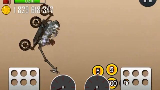 Hill Climb Racing Fully Upgraded Moonlander on Mudpool! HD смотреть онлайн