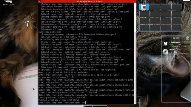 Встановлення Clam Antivirus смотреть онлайн