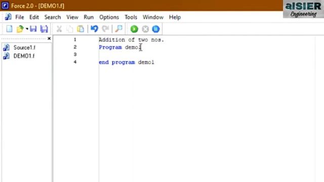 3.0 Interface & Rules for Coding FORTRAN смотреть онлайн