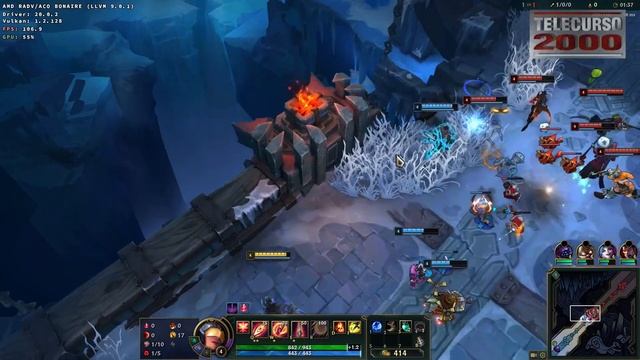 Gameplay de League of Legends no Regata OS смотреть онлайн
