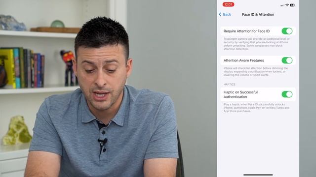 How To Turn On Or Off Face ID Attention Aware Features смотреть онлайн