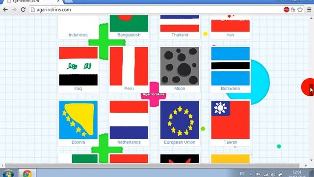Como cambiar tu Skin en Agar.io смотреть онлайн