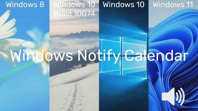 Windows 8 vs. 10 Build 10074 vs. 10 vs. 11 System Sounds смотреть онлайн