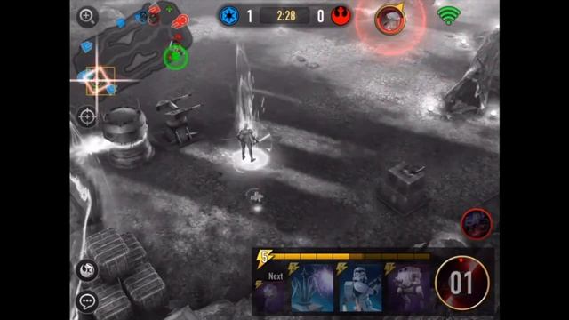 NEW IMPERIAL SENTRY DROID (Lv. 8)! Star Wars Force Arena squad unit unlocked!! смотреть онлайн