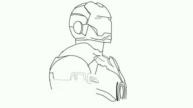 Simple Animations | Marvel |   Ironman | Creativity | Monochrome | Handmade Art | WhatsApp Status
