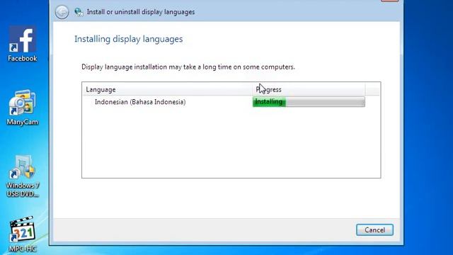 Cara Mengubah Bahasa Windows 7 English Menjadi Bahasa Indonesia смотреть онлайн