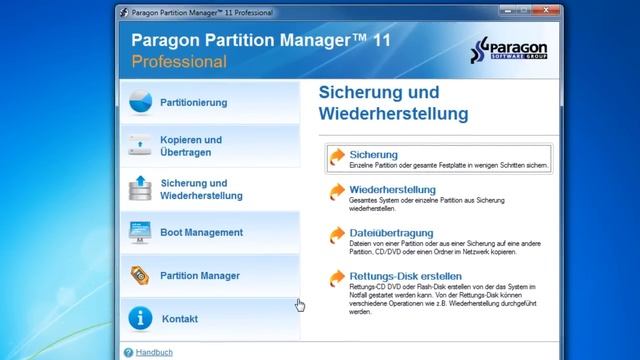 Paragon Partition Manager 11 смотреть онлайн