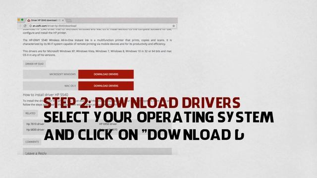 How to download and install driver Hp 5540 смотреть онлайн